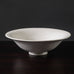 Gunnar Nylund for Rörstrand, Sweden, stoneware bowl in matte white glaze K2249