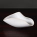 Stig Lindberg for Gustavsberg, porcelain "Veckla" bowl with matte white glaze L3577
