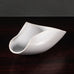 Stig Lindberg for Gustavsberg, porcelain "Veckla" bowl with matte white glaze L3577