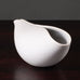 Stig Lindberg for Gustavsberg, porcelain "Veckla" pitcher with matte white glaze K2714