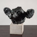 Elisabeth Nickles, US, bronze and concrete bust of a calf EN1006