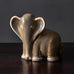 Gunnar Nylund for Rörstrand stoneware elephant with pale brown glaze K2388