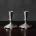 Svensk Tenn, Sweden, pair of pewter candlesticks J1707