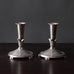 Svensk Tenn, Sweden, pair of pewter candlesticks J1707