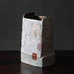 Craig Underhill, UK stoneware rectangular vase with multichromatic glaze K2155