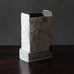 Craig Underhill, UK stoneware rectangular vase with multichromatic glaze K2155