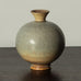 Berndt Friberg for Gustavsberg, Sweden, unique cabinet vase with gray glaze J1548