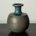 Stig Lindberg  for Gustavsberg, unique stoneware vase with turquoise glaze J1700