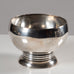 GAB, Sweden, art deco footed silver bowl L3637