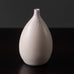 Stig Lindberg for Gustavsberg, Sweden, miniature vase with white glaze H1186