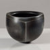 Gotlind Weigel, own studio, Germany, stoneware vessel with blue gray glaze L3757