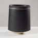 Fritz Vehring, Germany, unique stoneware vase with matte black glaze L3740
