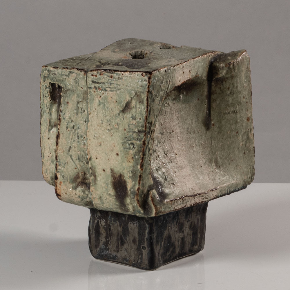 Robert Sturm, Germany, unique stoneware sculptural vessel K2883