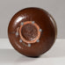 Lisa Larson for Gustavsberg, Sweden, unique stoneware vase with brown glaze L3663