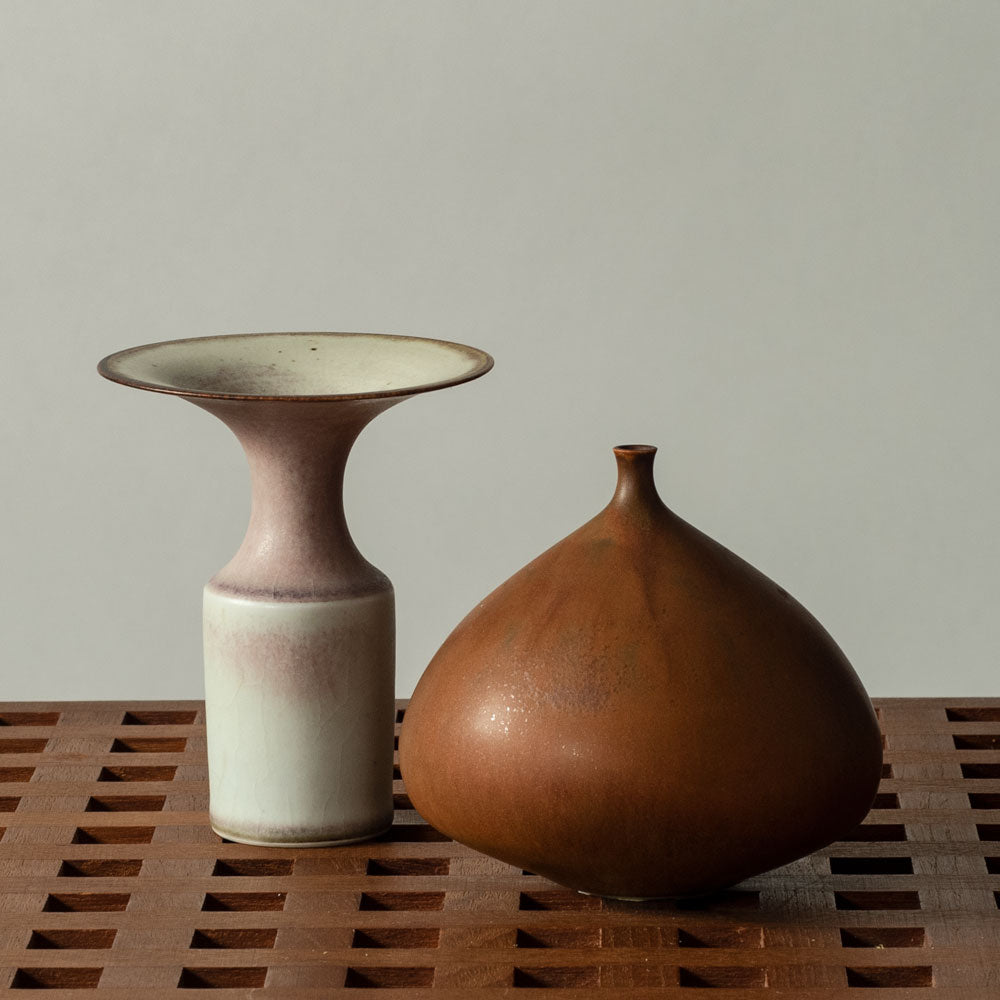 Two vases by Karl and Ursula Scheid, Germany