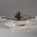 Silver plate serving dish with lid L3859