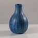 Eva Jancke Bjork for Bo Fajans, stoneware vase with matte blue glaze L3222