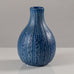 Eva Jancke Bjork for Bo Fajans, stoneware vase with matte blue glaze L3222