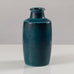 Gunnar Nylund for Nymølle, Denmark, stoneware bottle vase with turquoise glaze L3871