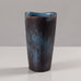 Gunnar Nylund for Rörstrand, Sweden, ceramic vase with blue glaze K2243