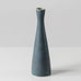 Frode Bahnsen for Palshus, Denmark, stoneware vase with pale blue  haresfur glaze K2266