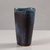 Gunnar Nylund for Rörstrand, Sweden, ceramic vase with blue glaze K2243