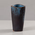 Gunnar Nylund for Rörstrand, Sweden, ceramic vase with blue glaze K2243