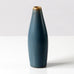 Henrik and Per Linnemann-Schmidt at Palshus, stoneware vase with blue haresfur glaze H2265