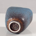 Gunnar Nylund for Rörstrand, ceramic vase with blue and brown glaze L3437