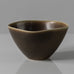 Per Linnemann-Schmidt at Palshus, Denmark, stoneware bowl with brown glaze K2299