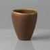 Per Linnemann-Schmidt at Palshus, Denmark, stoneware vase with brown glaze K2300