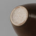 Per Linnemann-Schmidt at Palshus, Denmark, stoneware vase with brown glaze K2300