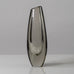 Gunnel Nyman for Nuutäjarvi-Nottsjö clear glass vase with control bubbles K2051