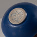 Per Linnemann-Schmidt at Palshus, stoneware bowl with blue haresfur glaze L3617