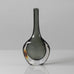 Nils Landberg for Orrefors, Sweden,  Gray glass "Sommerso" vase G9066