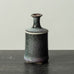 Stig Lindberg for Gustavsberg, Sweden, unique miniature vase with brown and gray glaze H1392