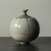Horst Göbbels, own studio, Germany, unique stoneware vase with translucent crackle glaze J1294