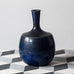 Stig Lindberg for Gustavsberg unique stoneware vase with blue glaze G9170