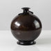 Just Andersen, Denmark, bronze spherical vase with decorative handles K2432