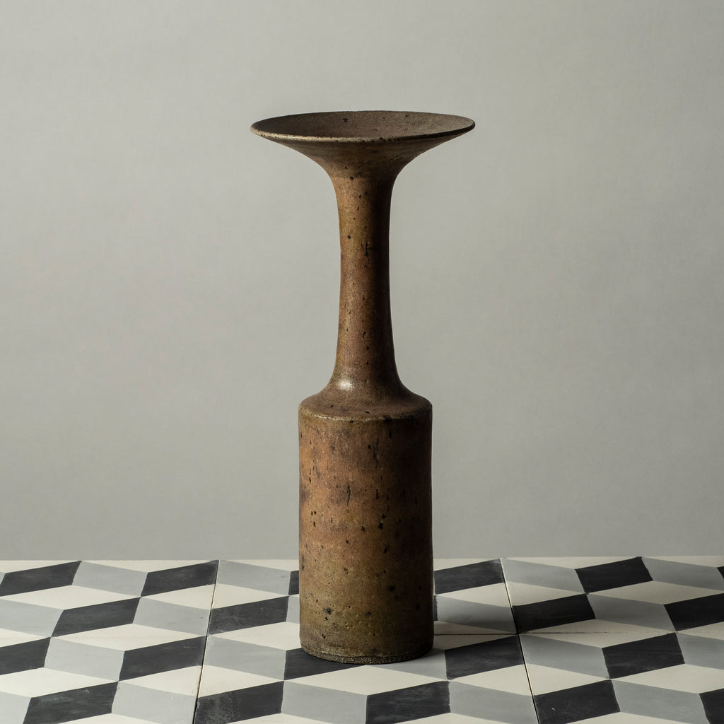 Unique stoneware vase by Lucie Rie A1532
