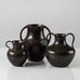 Three handled bronze vases by Just Andersen for GAB, Sweden