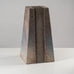 Antje Wiewinner, Germany, unique unglazed brutalist stoneware obelisk form K2802