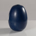 Erich and Ingrid Triller for Tobo, vase with semi-matte blue glaze L3825