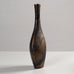 Robert Fournier, UK, flattened vase with manganese glaze K2179