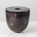 Tjok Dessauvage, Belgium Double walled burnished terra sigillata smoke fired stoneware form