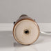 Palshus, Denmark, stoneware lamp base with brown haresfur glaze L3607
