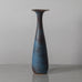 Gunnar Nylund for Rörstrand, Sweden, tall stoneware vase with blue and purple glaze J1104
