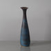 Gunnar Nylund for Rörstrand, Sweden, tall stoneware vase with blue and purple glaze J1104