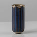 Bente Brosbøl Hansen, own studio, Denmark, stoneware vase with blue stripe pattern K2384