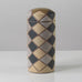 Bente Brosbøl Hansen, own studio, Denmark, stoneware jar with grid pattern K2339